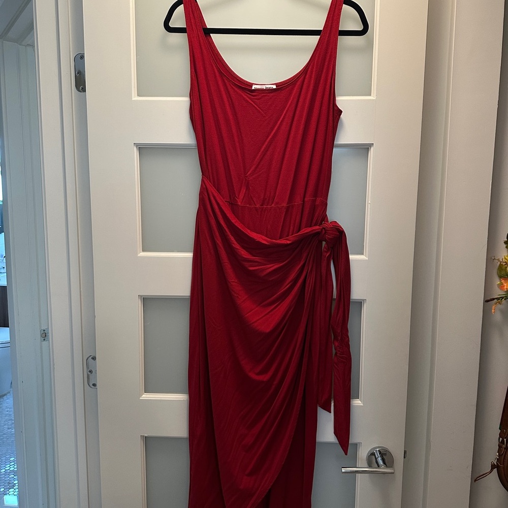 Reformation Kaila Wrap Dress - PLUS SIZE - Picture 2 of 3